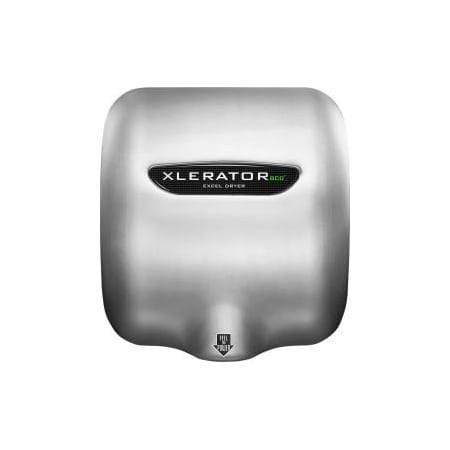 Excel Dryer XleratorEco Automatic No Heat Hand Dryer, Brushed Stainless Steel, 110-120V 704161